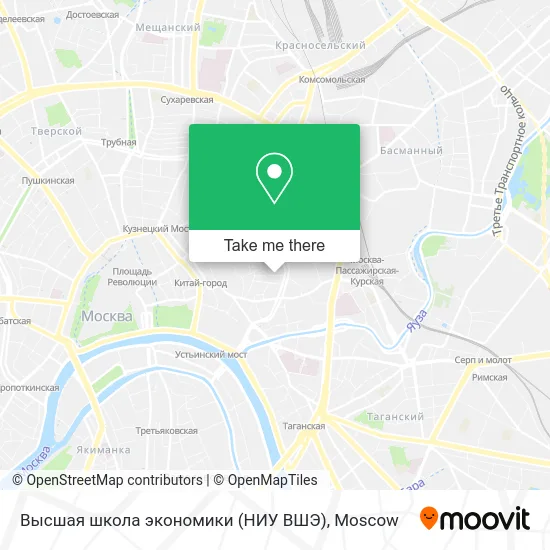 Высшая школа экономики (НИУ ВШЭ) map