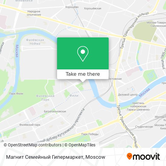 Магнит Семейный Гипермаркет map