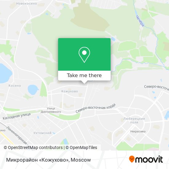 Микрорайон «Кожухово» map