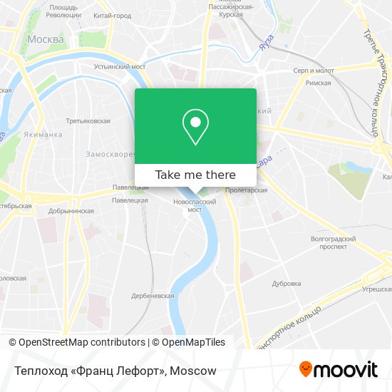 Теплоход «Франц Лефорт» map