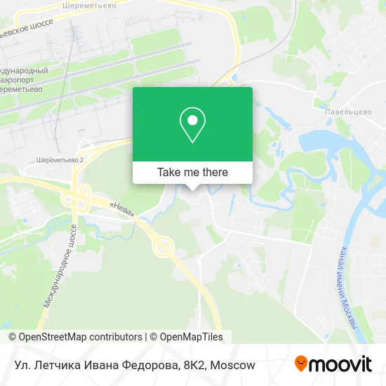Ул. Летчика Ивана Федорова, 8К2 map