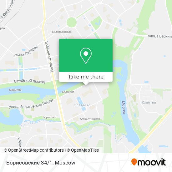Борисовские 34/1 map