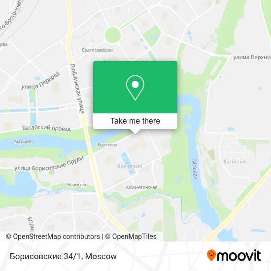 Борисовские 34/1 map