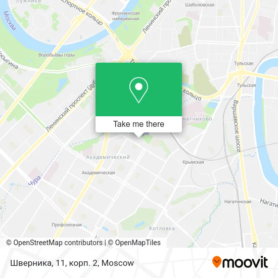 Шверника, 11, корп. 2 map