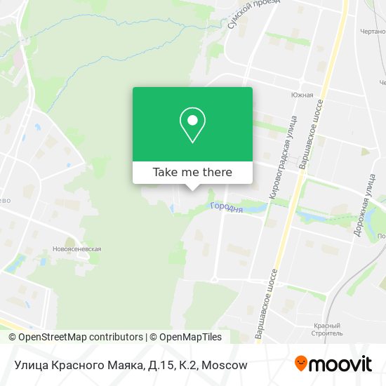 Улица Красного Маяка, Д.15, К.2 map