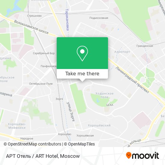 АРТ Отель / ART Hotel map