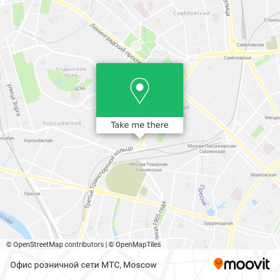 Офис розничной сети МТС map