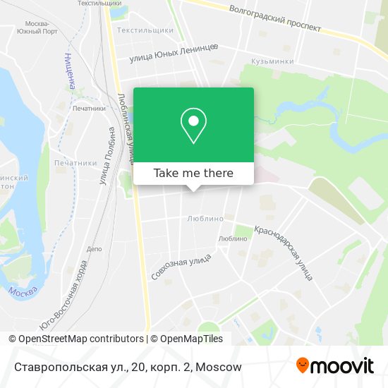 Ставропольская ул., 20, корп. 2 map