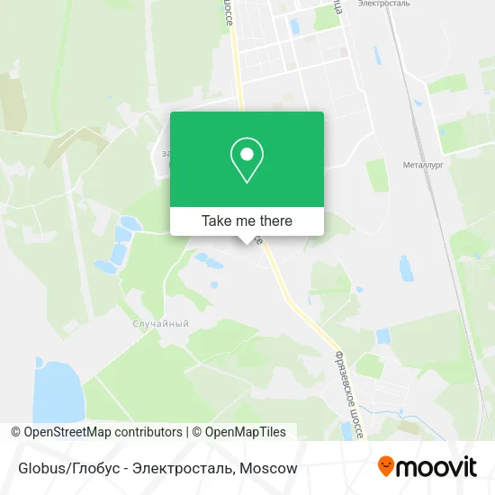 Globus/Глобус - Электросталь map