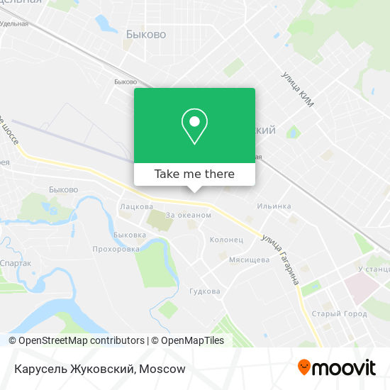 Карусель Жуковский map