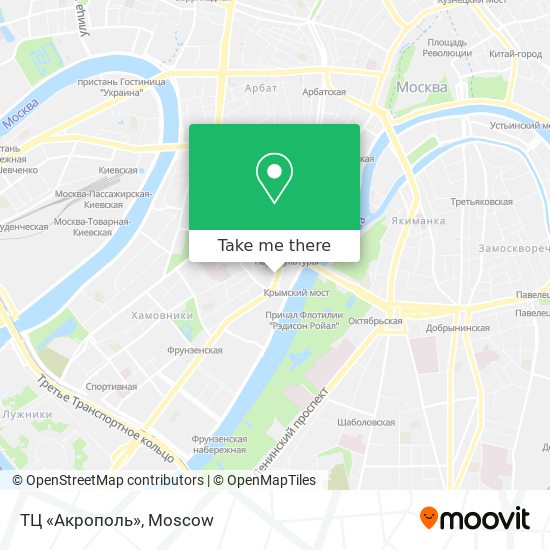ТЦ «Акрополь» map