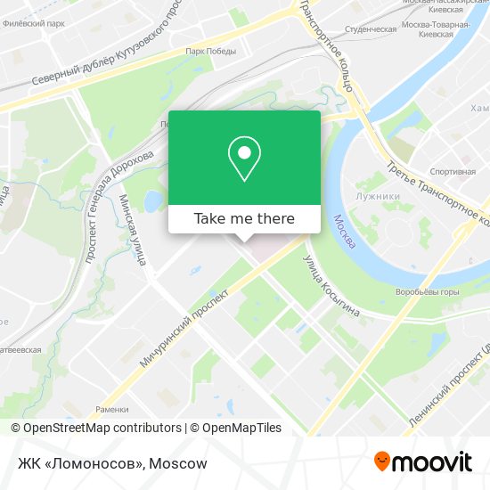 ЖК «Ломоносов» map