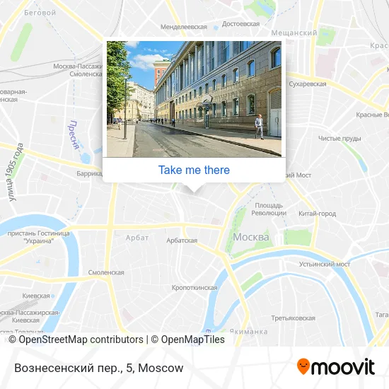 Вознесенский пер., 5 map
