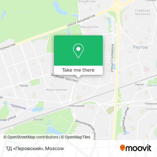 ТД «Перовский» map