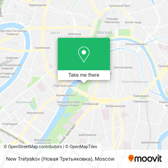 New Tretyakov (Новая Третьяковка) map