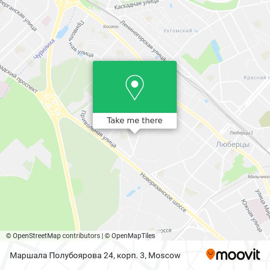 Маршала Полубоярова 24, корп. 3 map