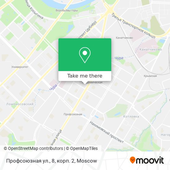 Профсоюзная ул., 8, корп. 2 map