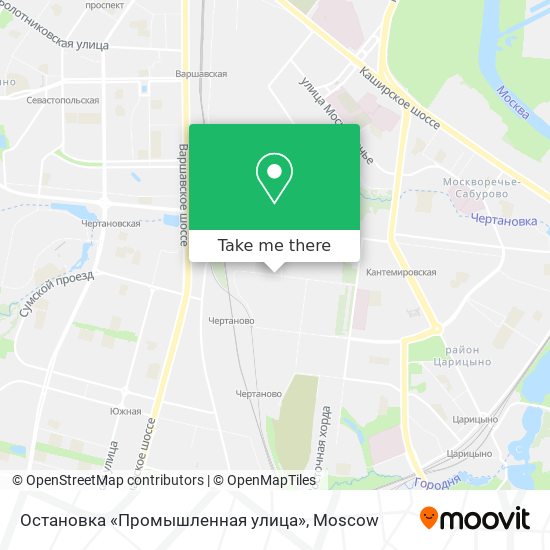 Остановка «Промышленная улица» map