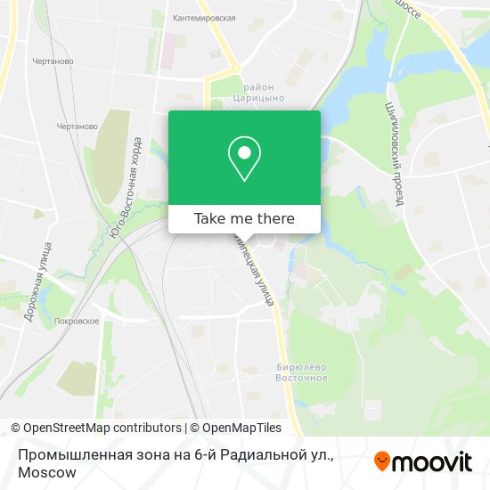 Промышленная зона на 6-й Радиальной ул. map