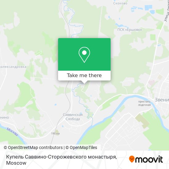 Купель Саввино-Сторожевского монастыря map