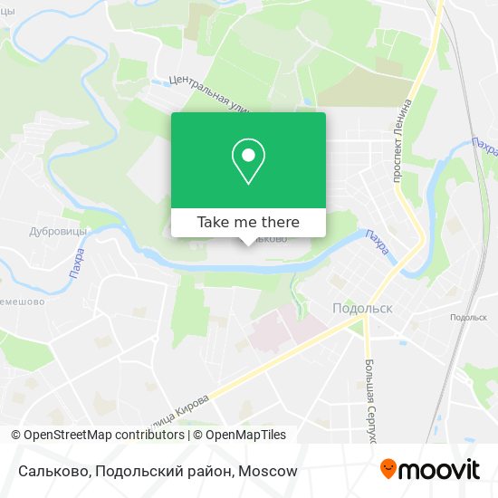 Сальково, Подольский район map