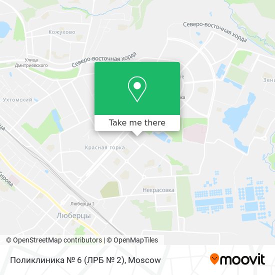Поликлиника № 6 (ЛРБ № 2) map