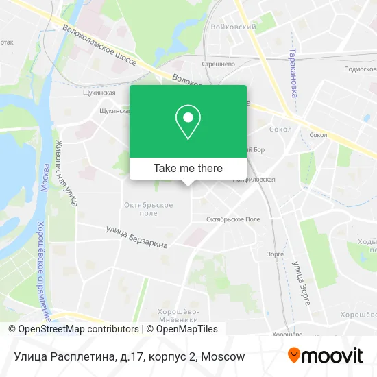 Улица Расплетина, д.17, корпус 2 map