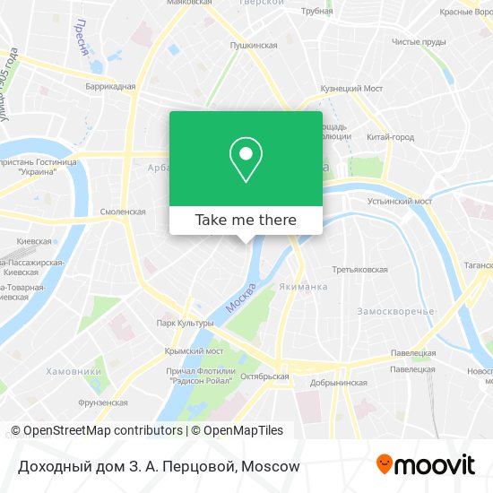 Доходный дом З. А. Перцовой map