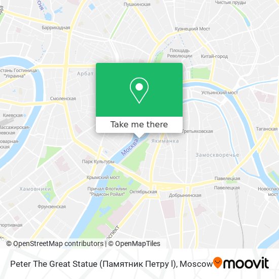 Peter The Great Statue (Памятник Петру l) map