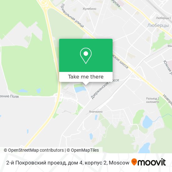 2-й Покровский проезд, дом 4, корпус 2 map