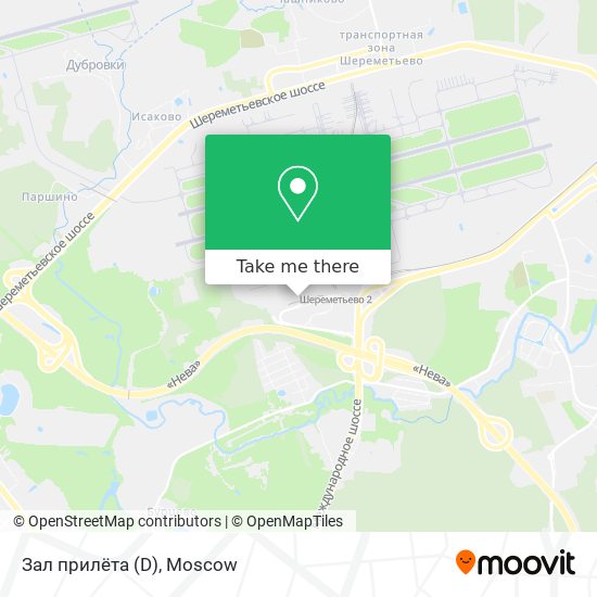 Зал прилёта (D) map