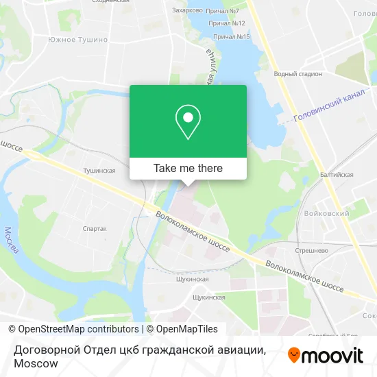 Договорной Отдел цкб гражданской авиации map