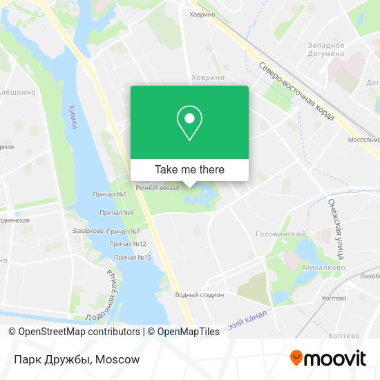 Парк Дружбы map