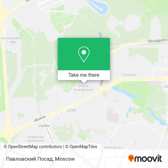 Павловский Посад map