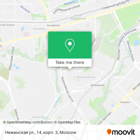 Нежинская ул., 14, корп. 3 map