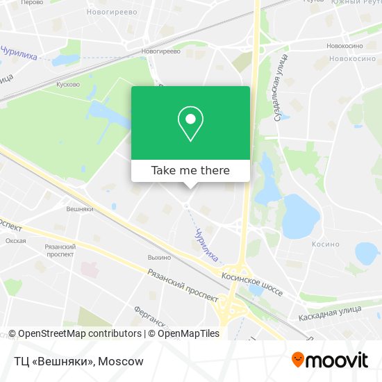 ТЦ «Вешняки» map
