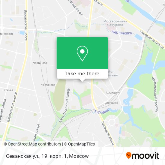 Севанская ул., 19. корп. 1 map