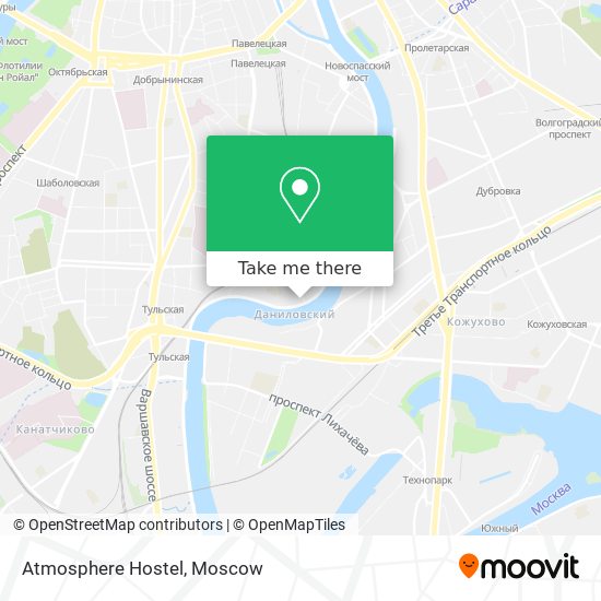 Atmosphere Hostel map