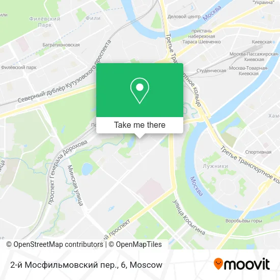 2-й Мосфильмовский пер., 6 map