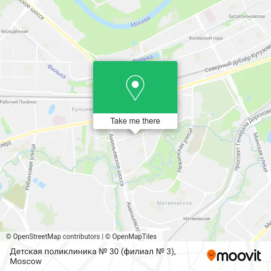 Детская поликлиника № 30 (филиал № 3) map