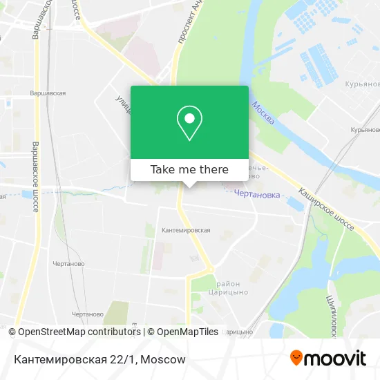 Кантемировская 22/1 map