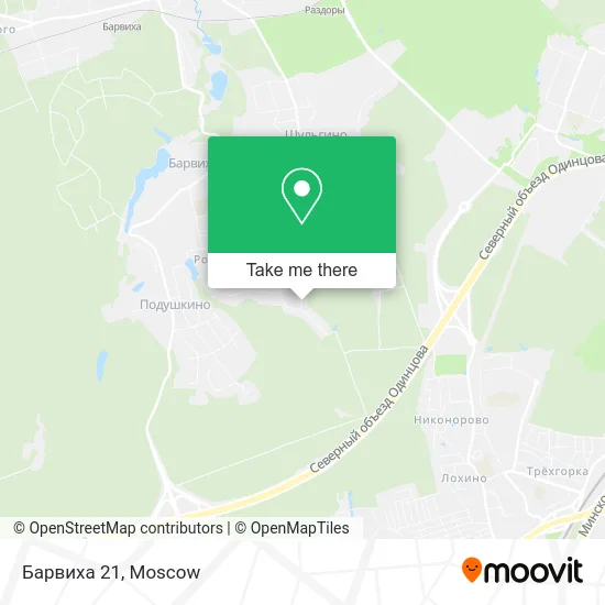 Барвиха 21 map