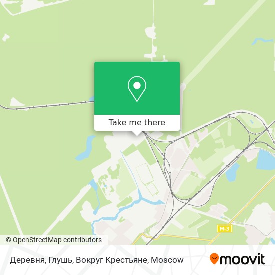 Деревня, Глушь, Вокруг Крестьяне map