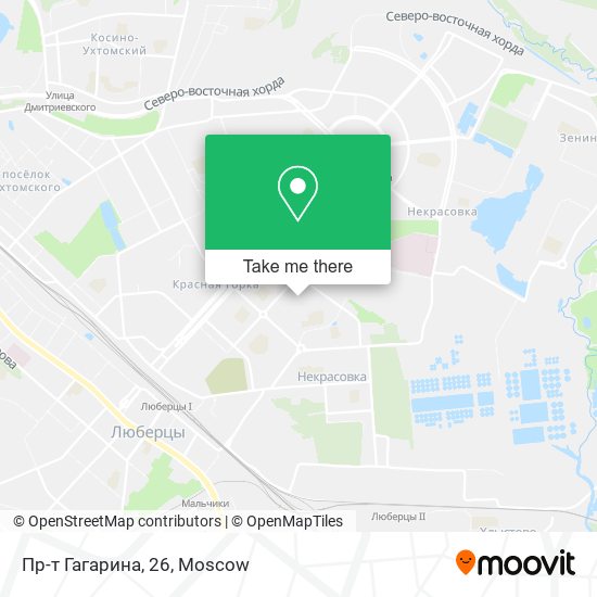 Пр-т Гагарина, 26 map