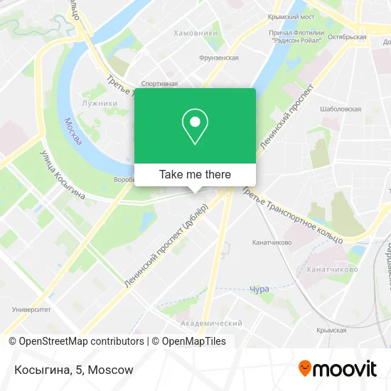 Косыгина, 5 map
