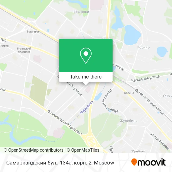 Самаркандский бул., 134а, корп. 2 map