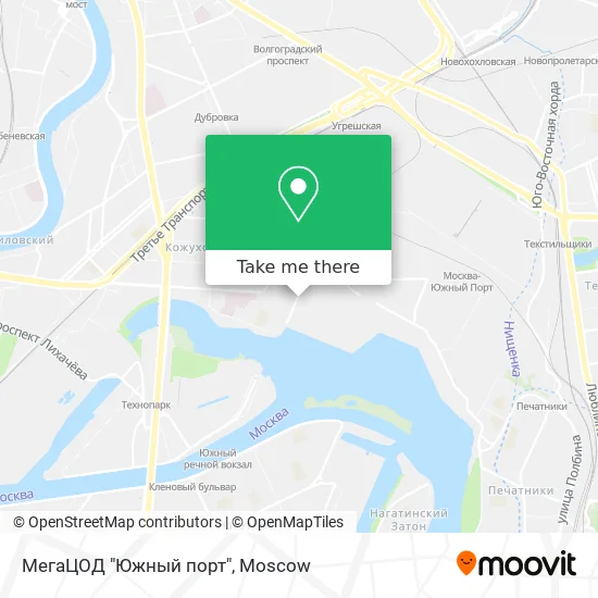МегаЦОД "Южный порт" map