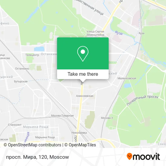 просп. Мира, 120 map