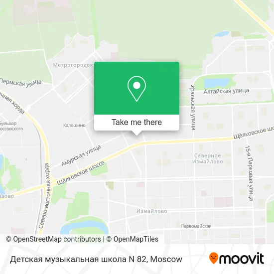 Детская музыкальная школа N 82 map