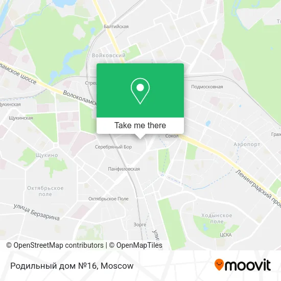 Родильный дом №16 map